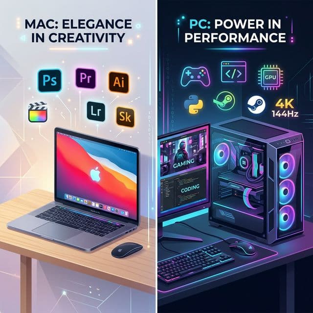 The Shift in Preferences: How the Mac vs. PC Debate is Evolving