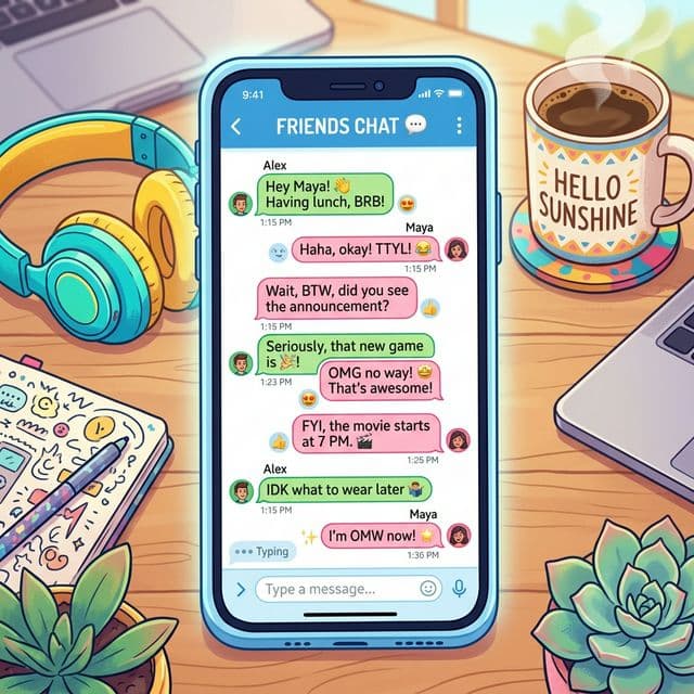 The Ultimate Guide to Common Chat Abbreviations in English: Navigating Digital Lingua Franca